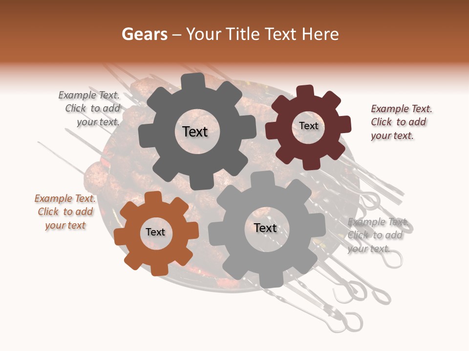 Dinner Cuisine Colorful PowerPoint Template