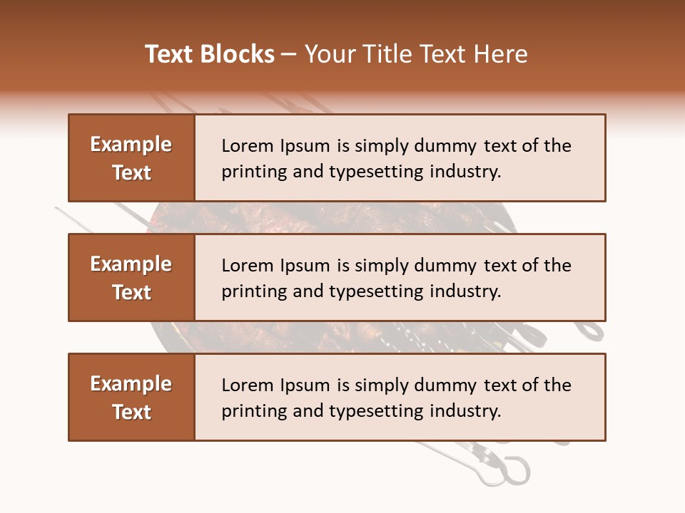 Dinner Cuisine Colorful PowerPoint Template