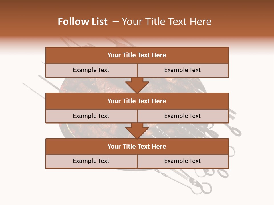 Dinner Cuisine Colorful PowerPoint Template