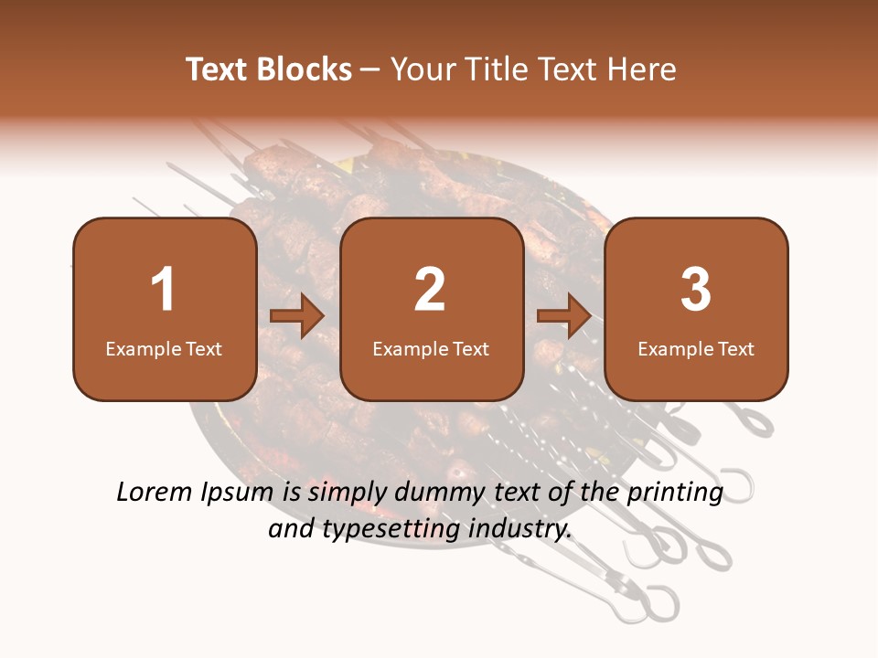 Dinner Cuisine Colorful PowerPoint Template