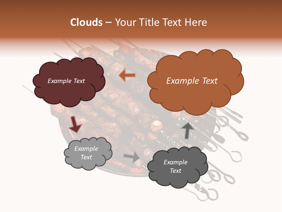 Dinner Cuisine Colorful PowerPoint Template