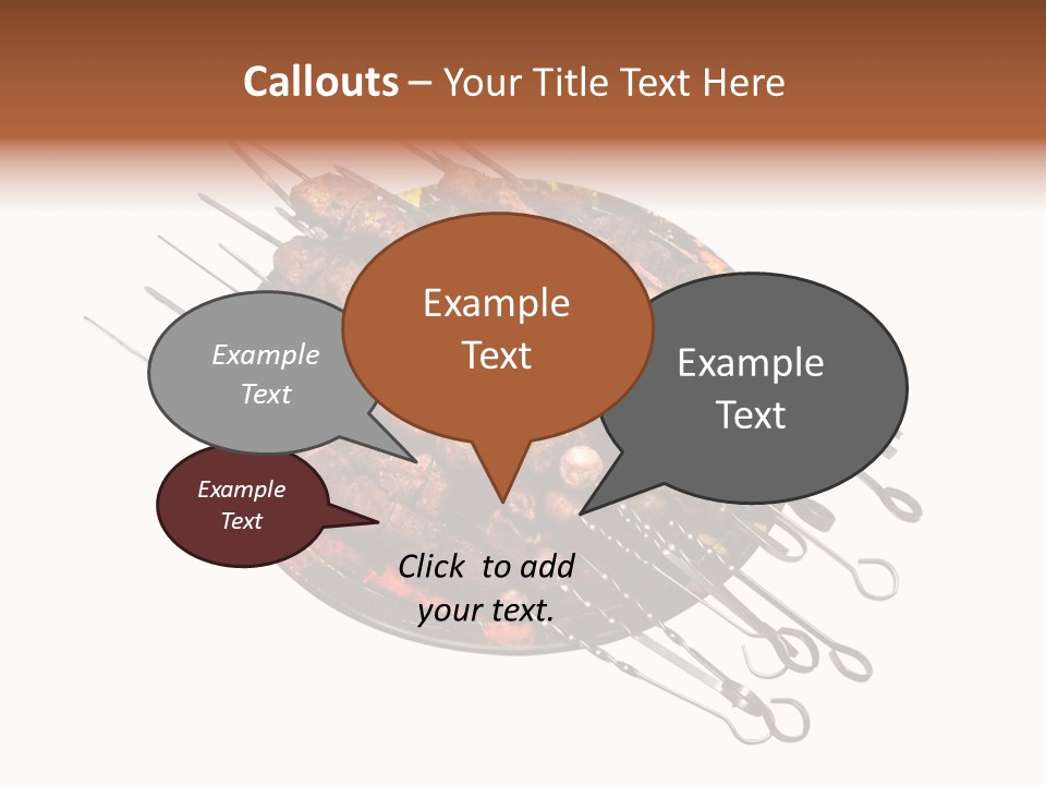 Dinner Cuisine Colorful PowerPoint Template