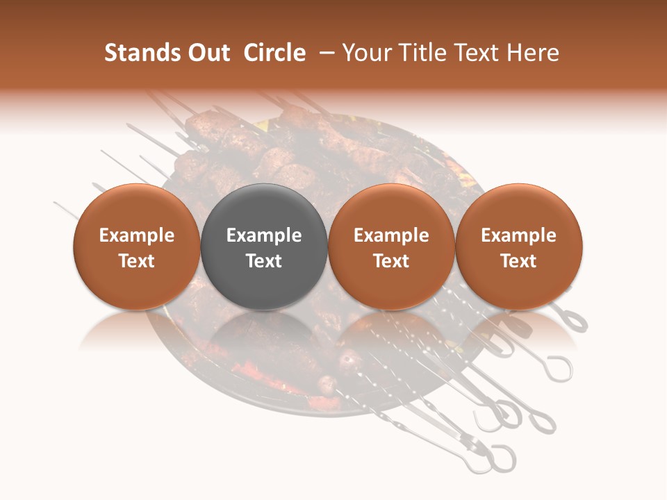 Dinner Cuisine Colorful PowerPoint Template