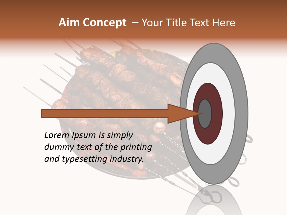 Dinner Cuisine Colorful PowerPoint Template