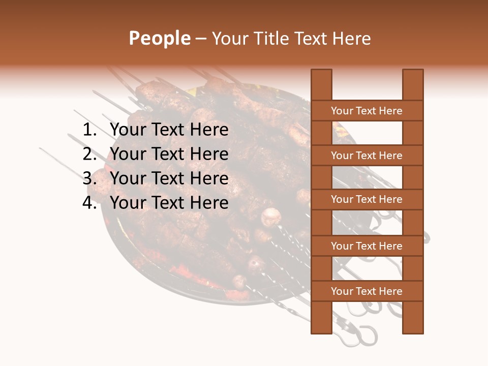 Dinner Cuisine Colorful PowerPoint Template