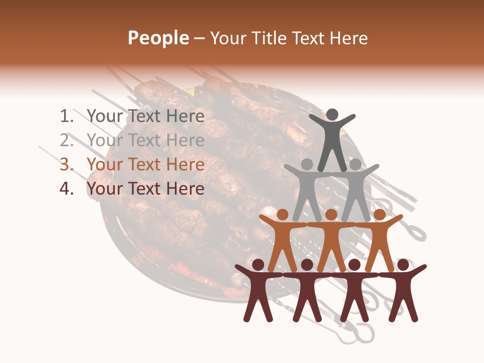 Dinner Cuisine Colorful PowerPoint Template