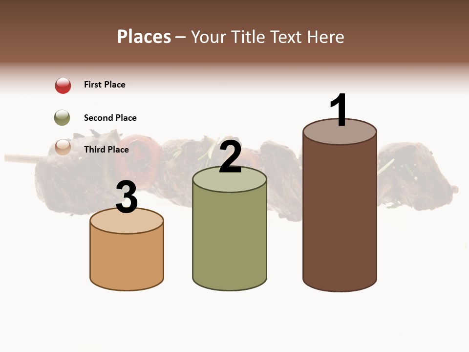 Brochettes Barbecue Grillades PowerPoint Template