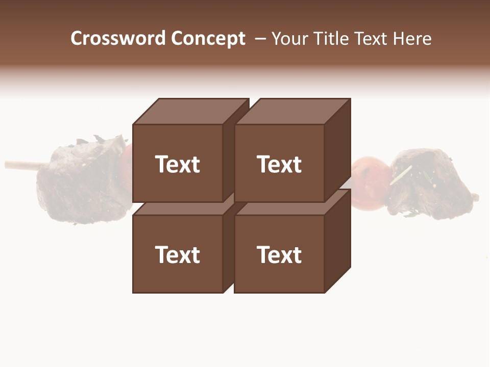 Brochettes Barbecue Grillades PowerPoint Template