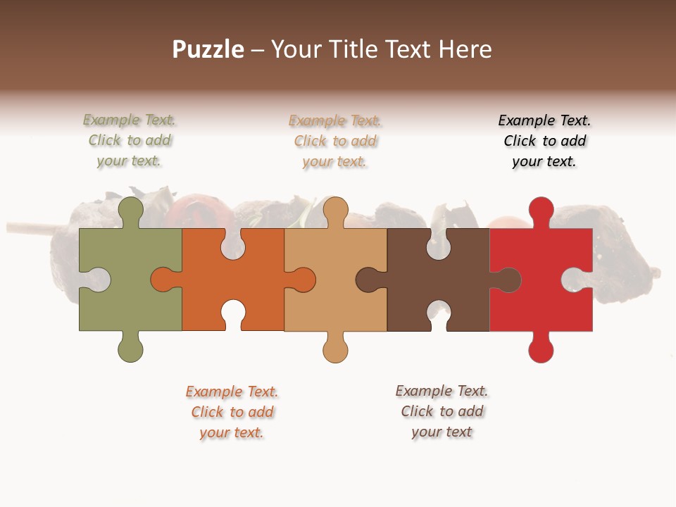 Brochettes Barbecue Grillades PowerPoint Template