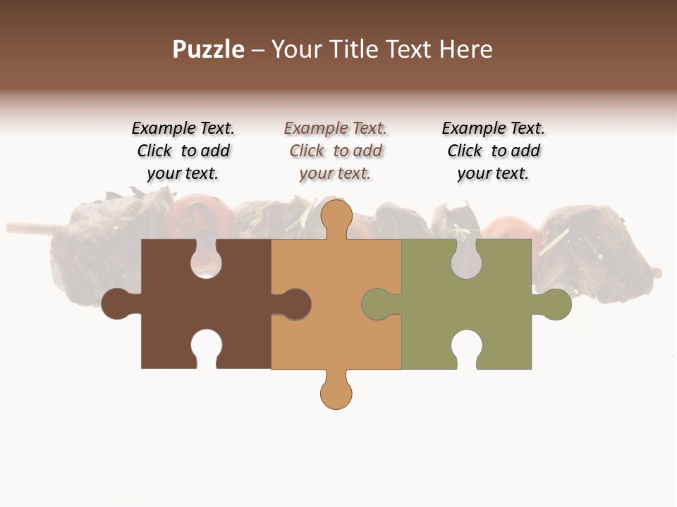 Brochettes Barbecue Grillades PowerPoint Template