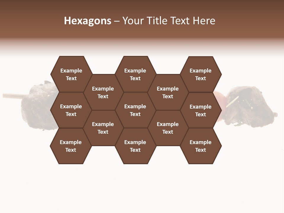 Brochettes Barbecue Grillades PowerPoint Template