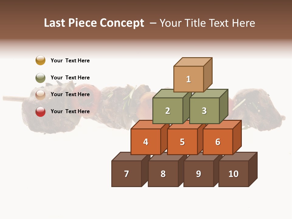 Brochettes Barbecue Grillades PowerPoint Template