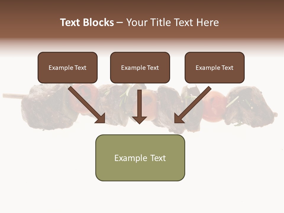 Brochettes Barbecue Grillades PowerPoint Template