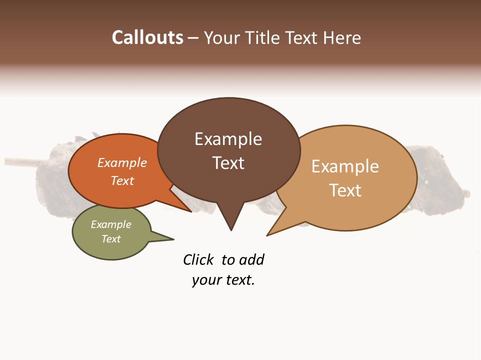 Brochettes Barbecue Grillades PowerPoint Template