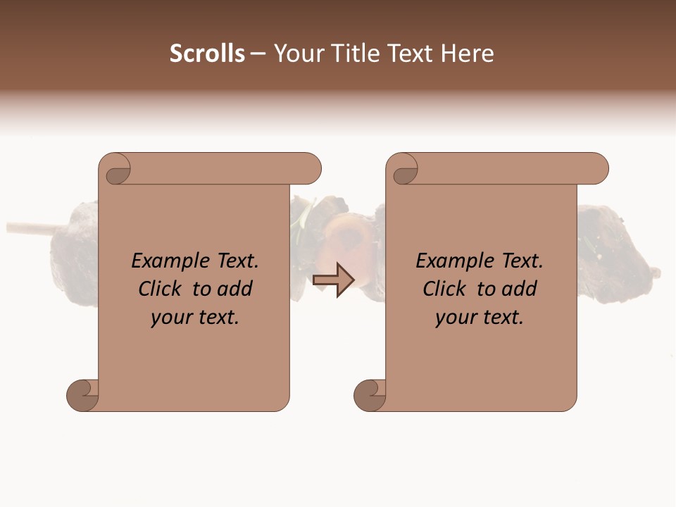 Brochettes Barbecue Grillades PowerPoint Template