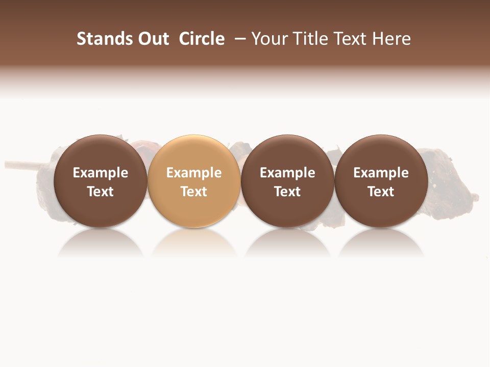 Brochettes Barbecue Grillades PowerPoint Template