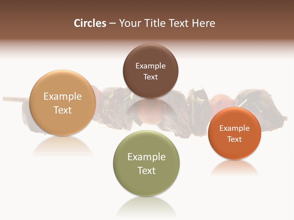 Brochettes Barbecue Grillades PowerPoint Template