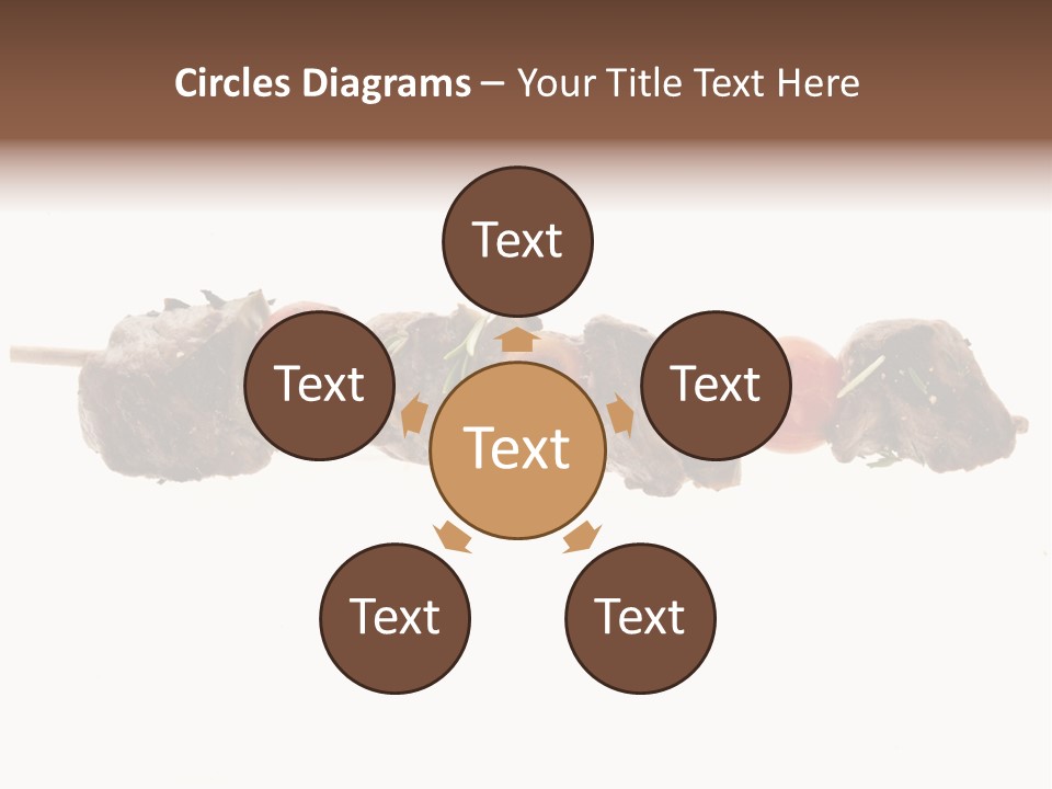 Brochettes Barbecue Grillades PowerPoint Template