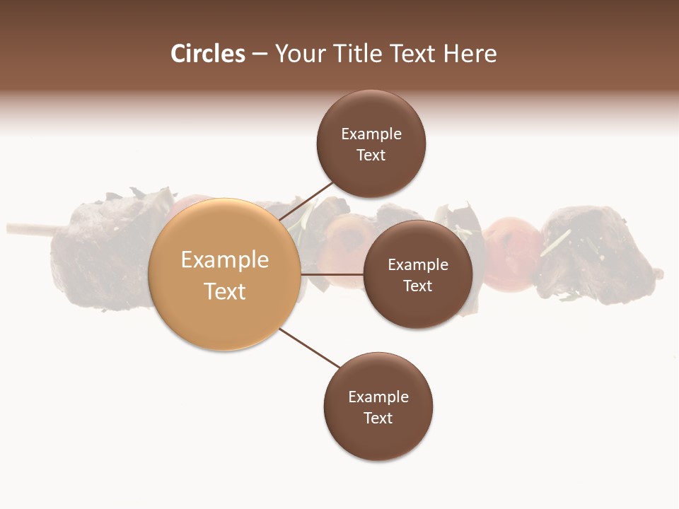 Brochettes Barbecue Grillades PowerPoint Template