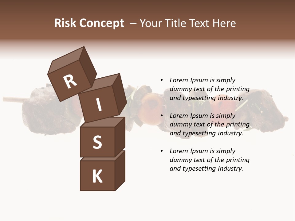 Brochettes Barbecue Grillades PowerPoint Template