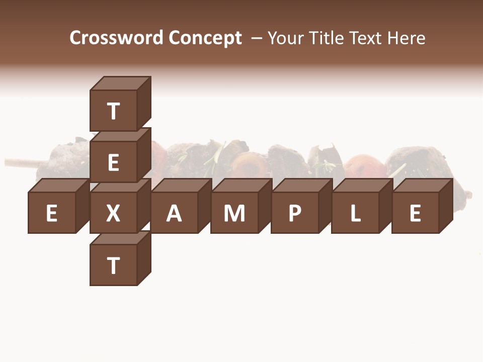 Brochettes Barbecue Grillades PowerPoint Template