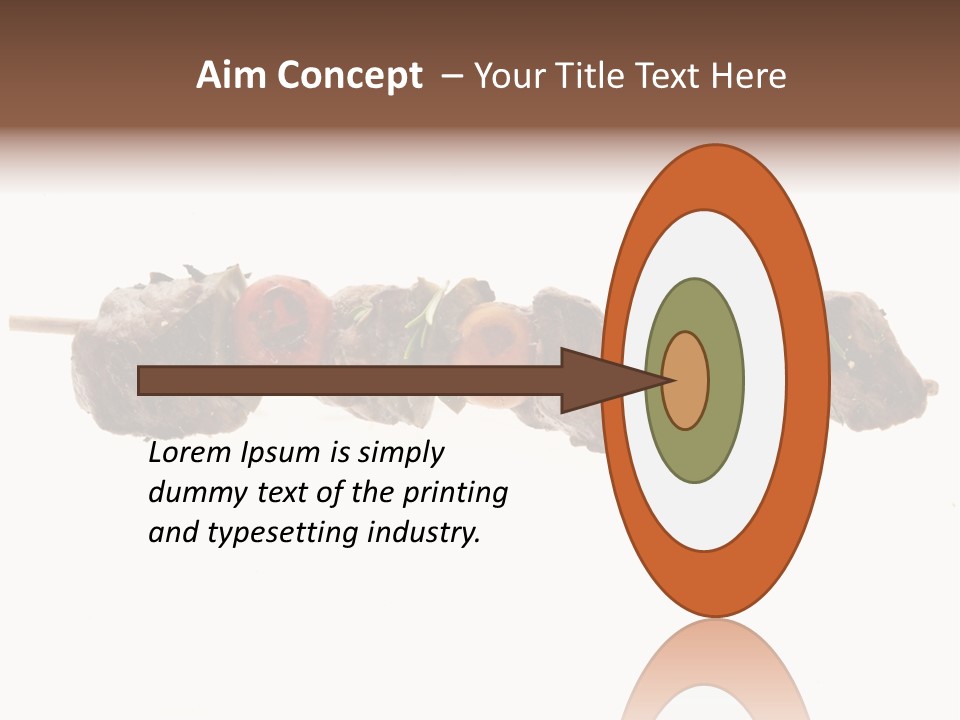 Brochettes Barbecue Grillades PowerPoint Template