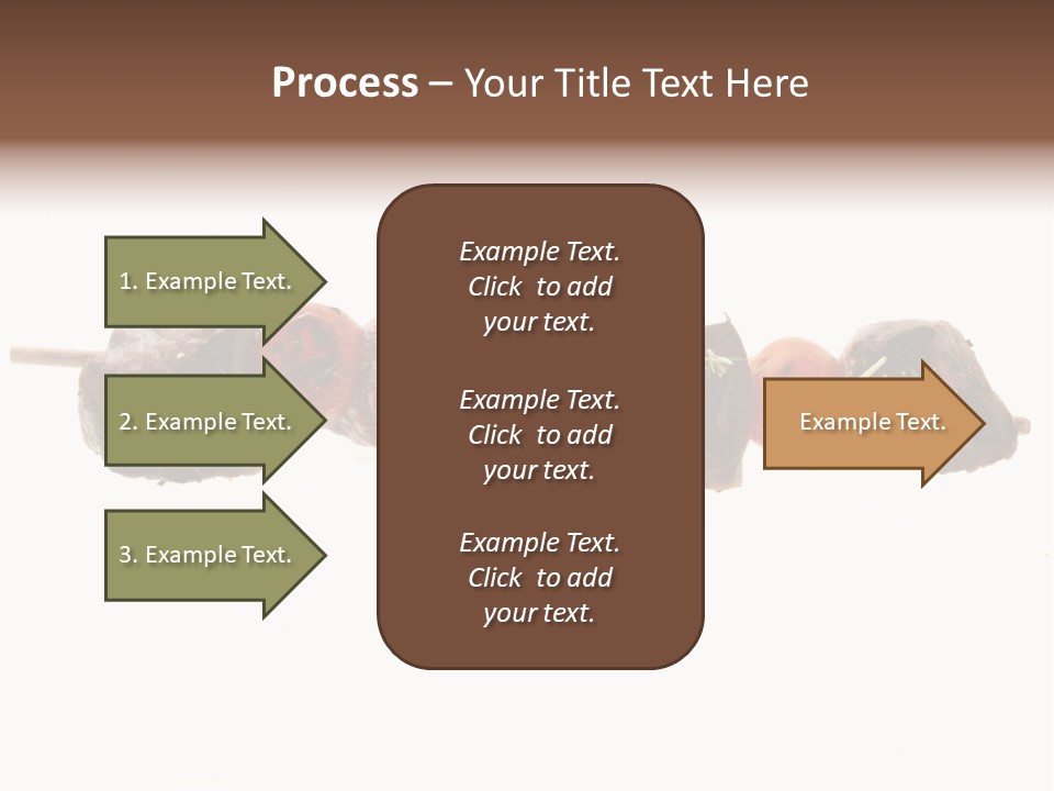 Brochettes Barbecue Grillades PowerPoint Template