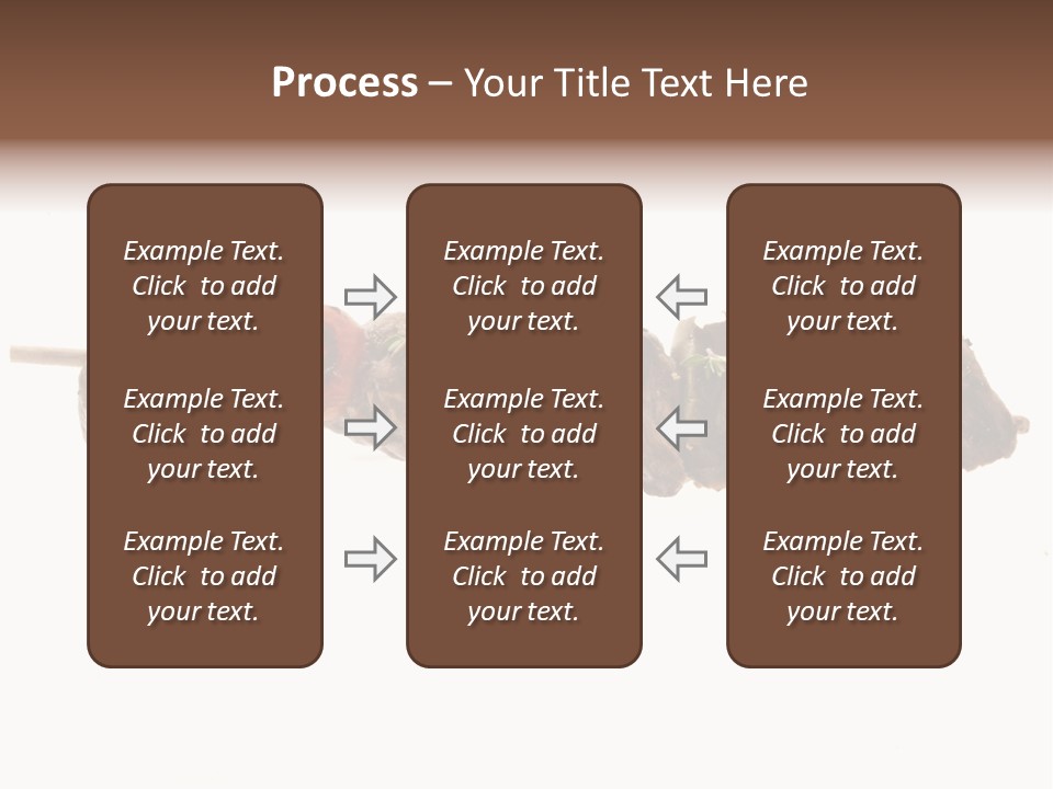 Brochettes Barbecue Grillades PowerPoint Template