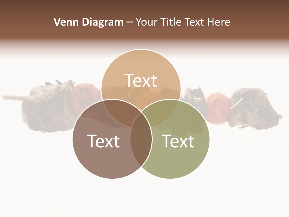 Brochettes Barbecue Grillades PowerPoint Template