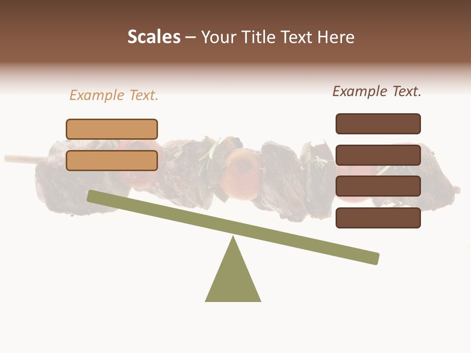 Brochettes Barbecue Grillades PowerPoint Template