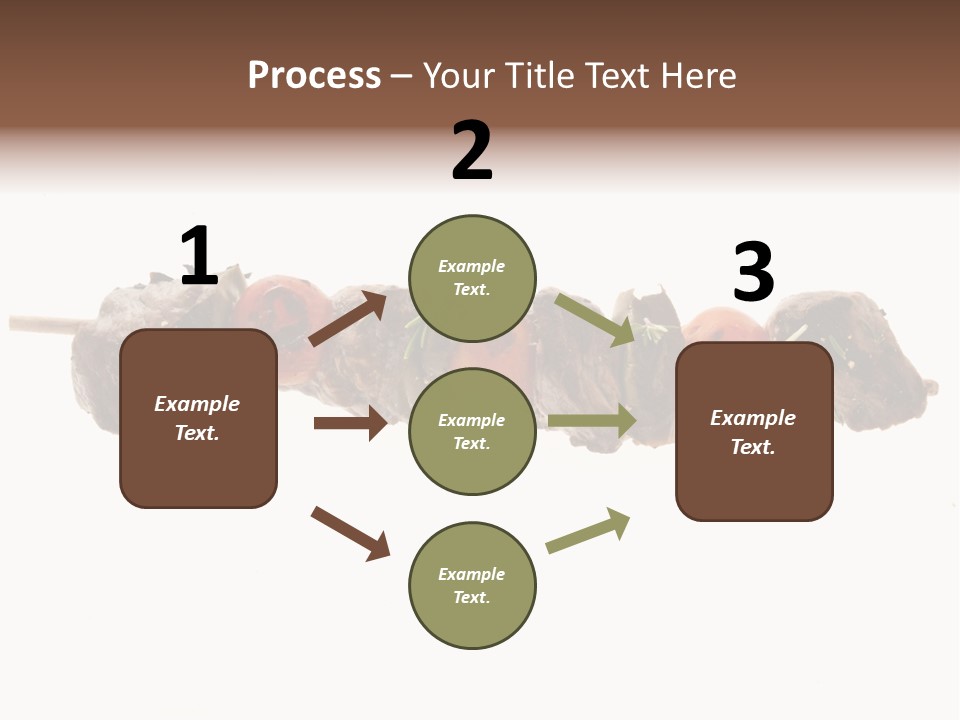 Brochettes Barbecue Grillades PowerPoint Template