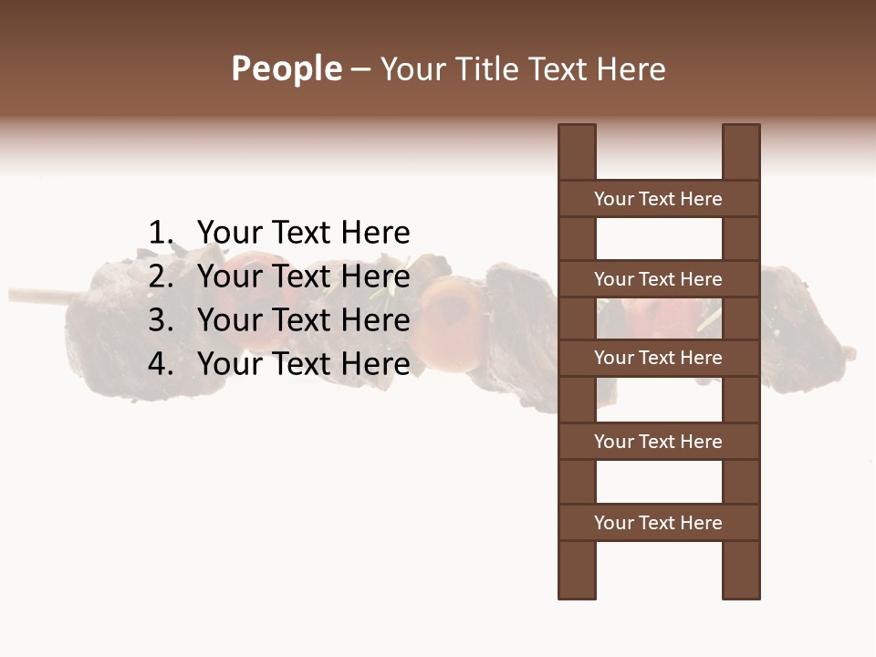 Brochettes Barbecue Grillades PowerPoint Template