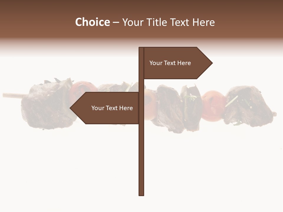 Brochettes Barbecue Grillades PowerPoint Template