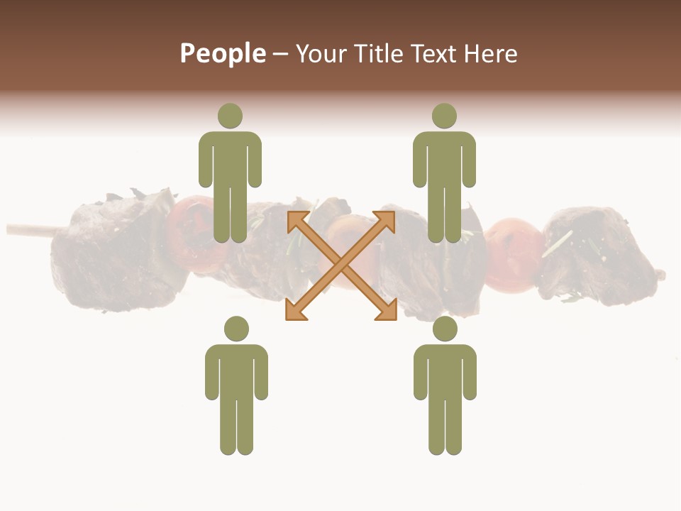 Brochettes Barbecue Grillades PowerPoint Template
