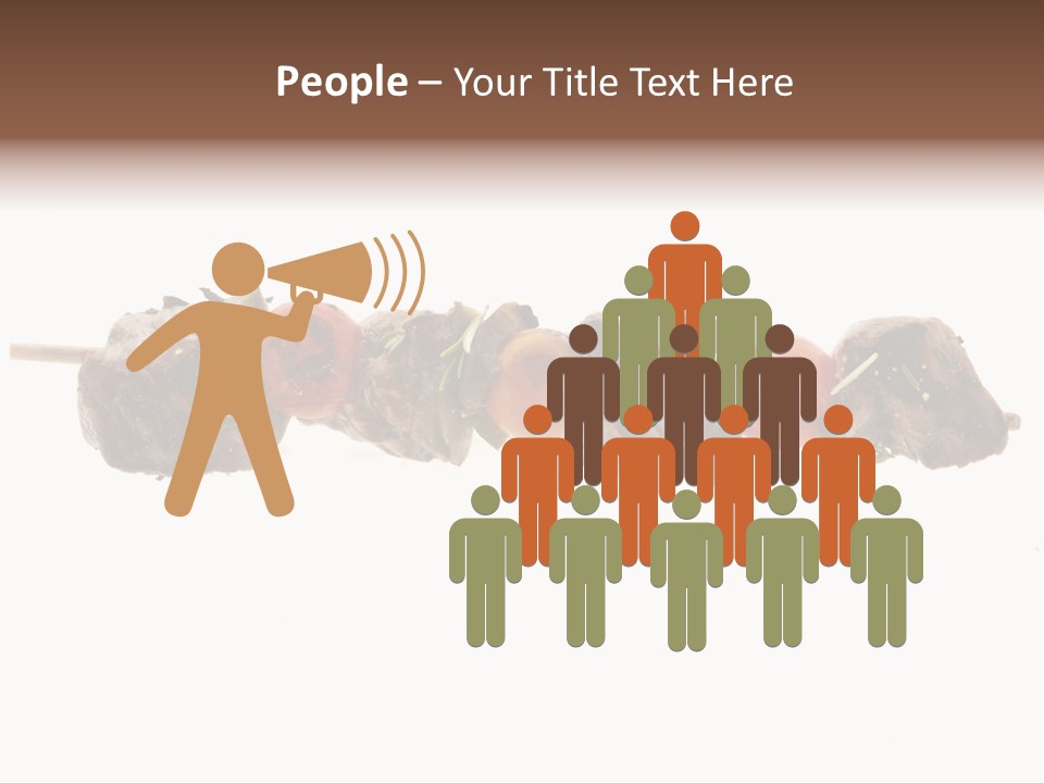 Brochettes Barbecue Grillades PowerPoint Template