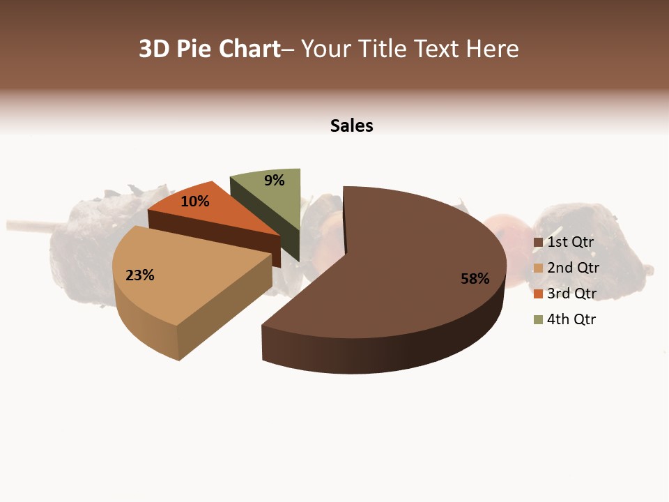 Brochettes Barbecue Grillades PowerPoint Template