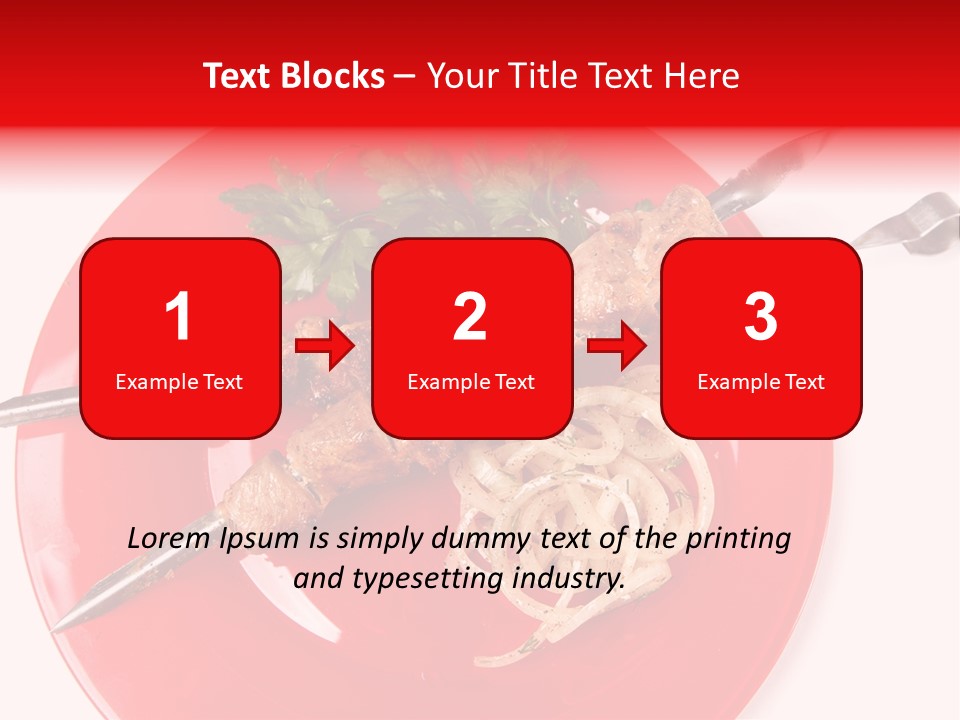 Dish Cooked Prepared PowerPoint Template