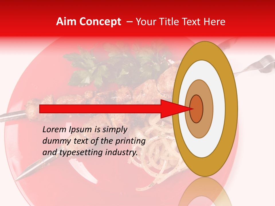 Dish Cooked Prepared PowerPoint Template