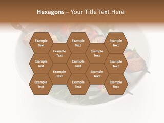 Lamb Kebab Skewer PowerPoint Template