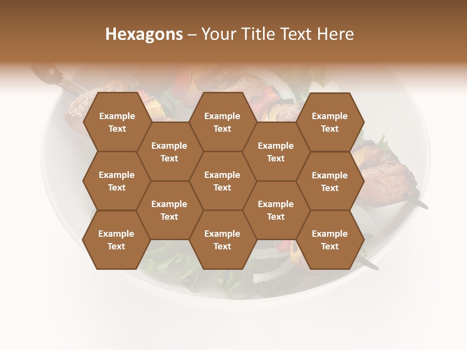 Lamb Kebab Skewer PowerPoint Template