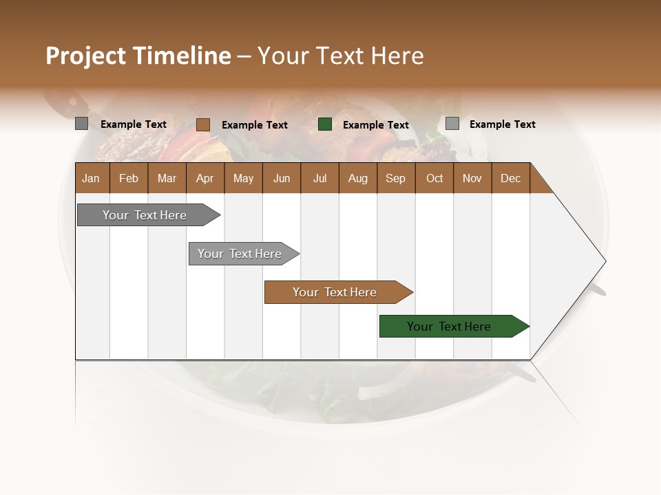Lamb Kebab Skewer PowerPoint Template