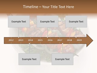 Lamb Kebab Skewer PowerPoint Template