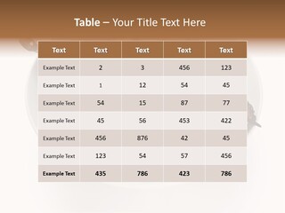 Lamb Kebab Skewer PowerPoint Template