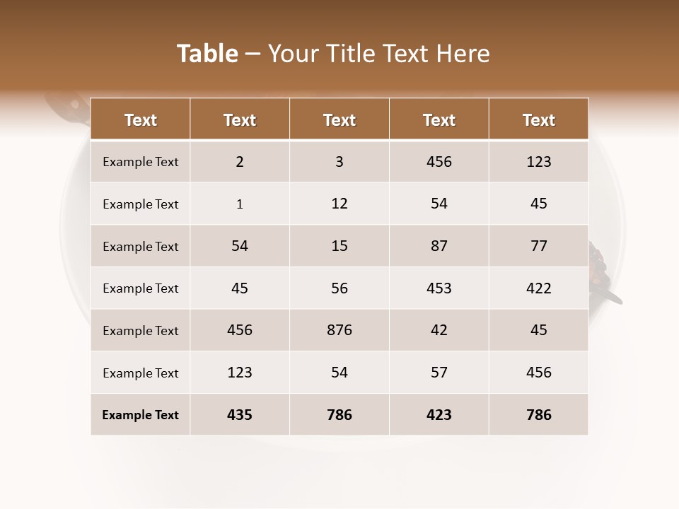 Lamb Kebab Skewer PowerPoint Template