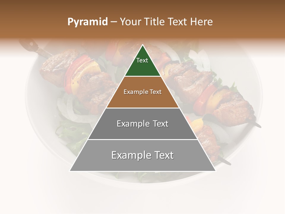 Lamb Kebab Skewer PowerPoint Template