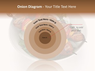 Lamb Kebab Skewer PowerPoint Template