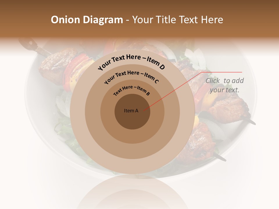 Lamb Kebab Skewer PowerPoint Template