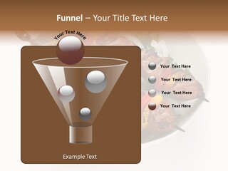 Lamb Kebab Skewer PowerPoint Template