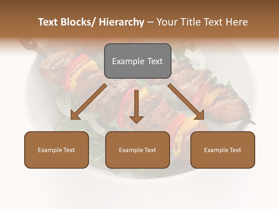 Lamb Kebab Skewer PowerPoint Template