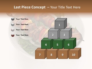 Lamb Kebab Skewer PowerPoint Template